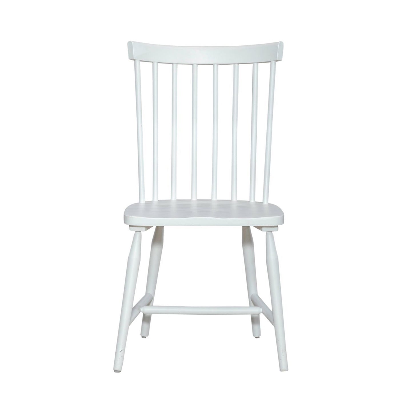 Palmetto Heights - Spindle Back Side Chair - Shell White & Driftwood