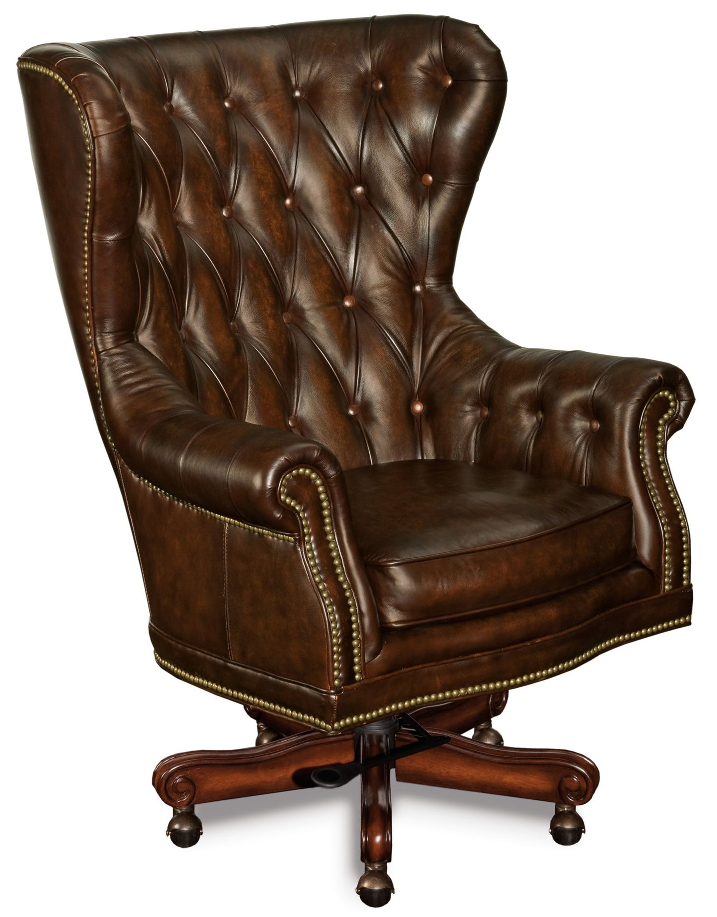 EC - Erin Executive Swivel Tilt Chair - Dark Brown