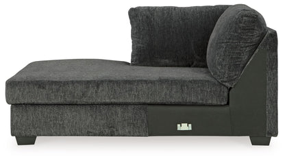 Biddeford - Laf Corner Chaise - Shadow