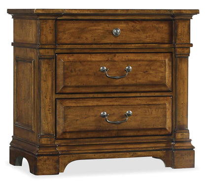 Tynecastle - Nightstand - Dark Brown