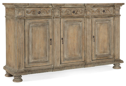 Castella - 72" Credenza - Light Brown