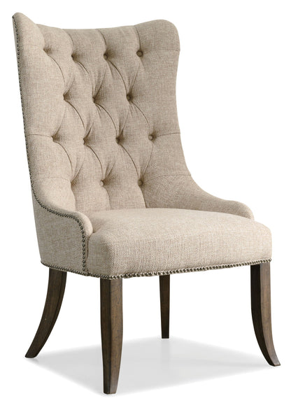 Rhapsody - Tufted Dining Chair - Beige