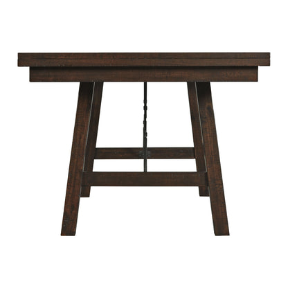 Jax - 6 Piece Dining Set (72" Table, Four Chairs And Bench) - Cherry