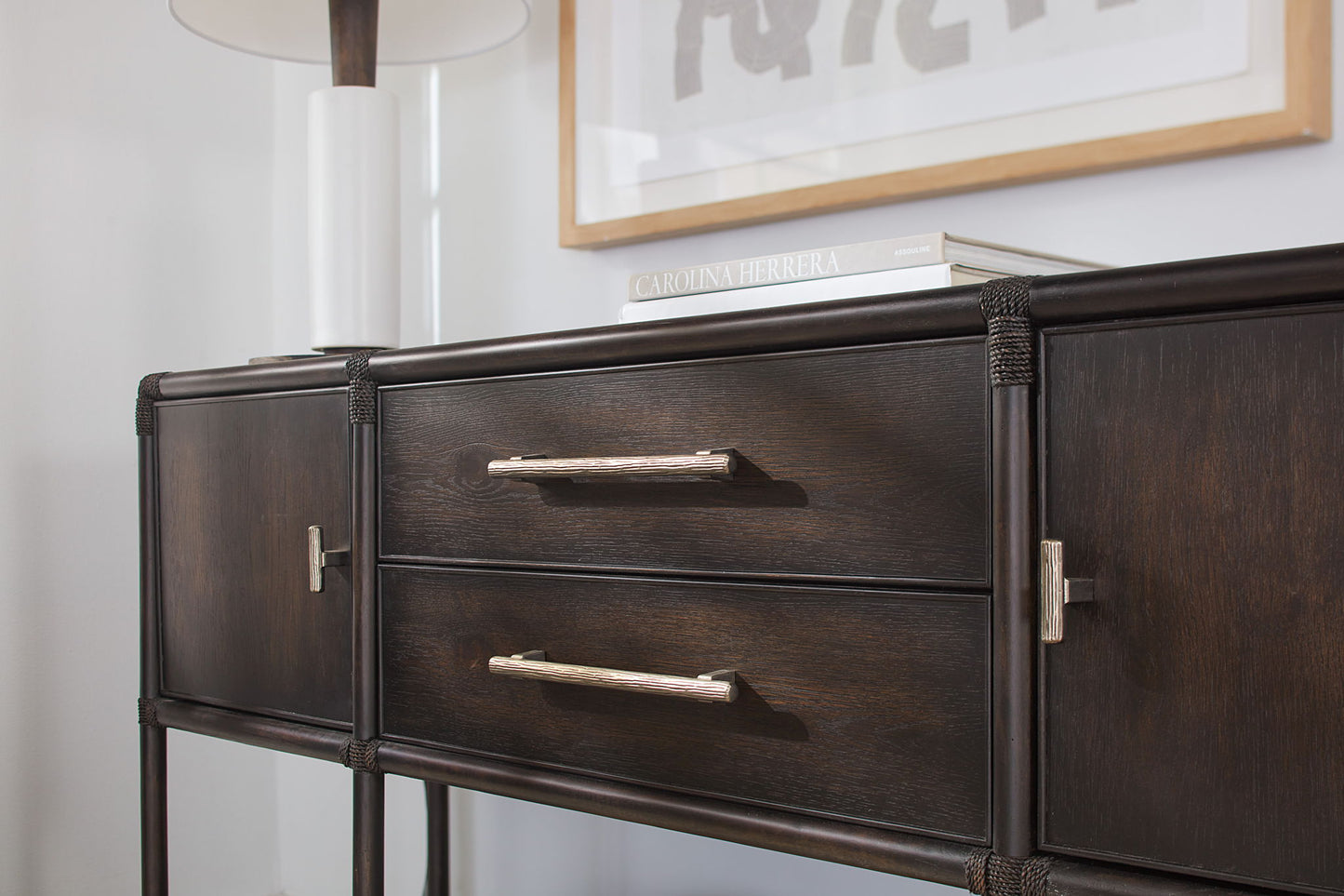 Retreat - Pole Rattan Sideboard