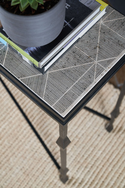 Commerce And Market - Paragon Metal & Wood Console Table - Black