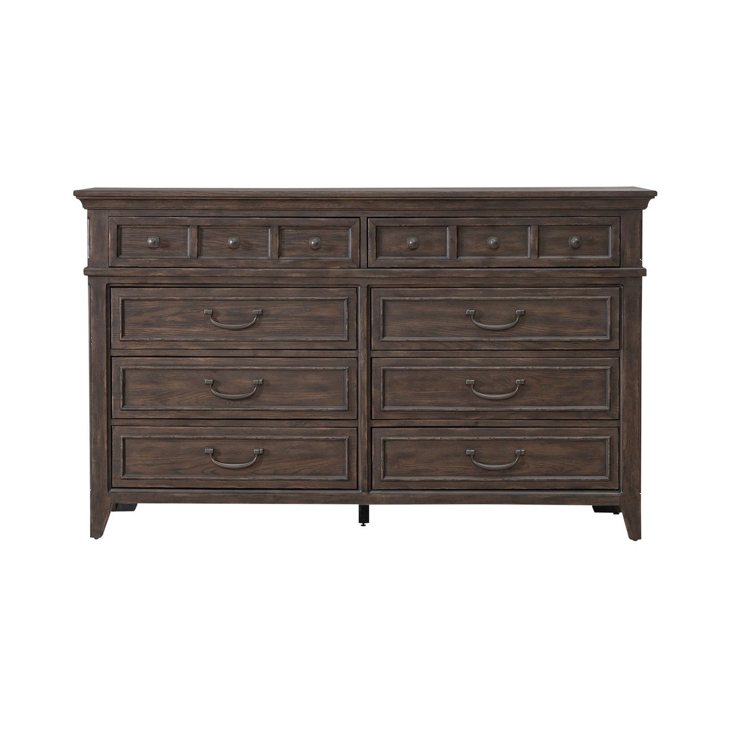 Paradise Valley - 8 Drawer Dresser - Saddle Brown