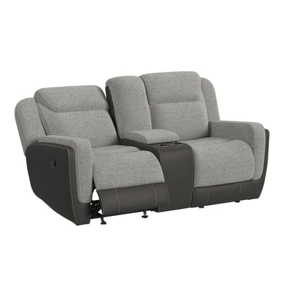 Hornet - Motion Glider Loveseat With Console