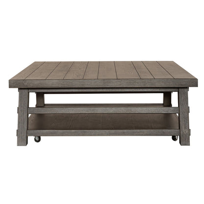 Modern Farmhouse - Oversized Square Cocktail Table