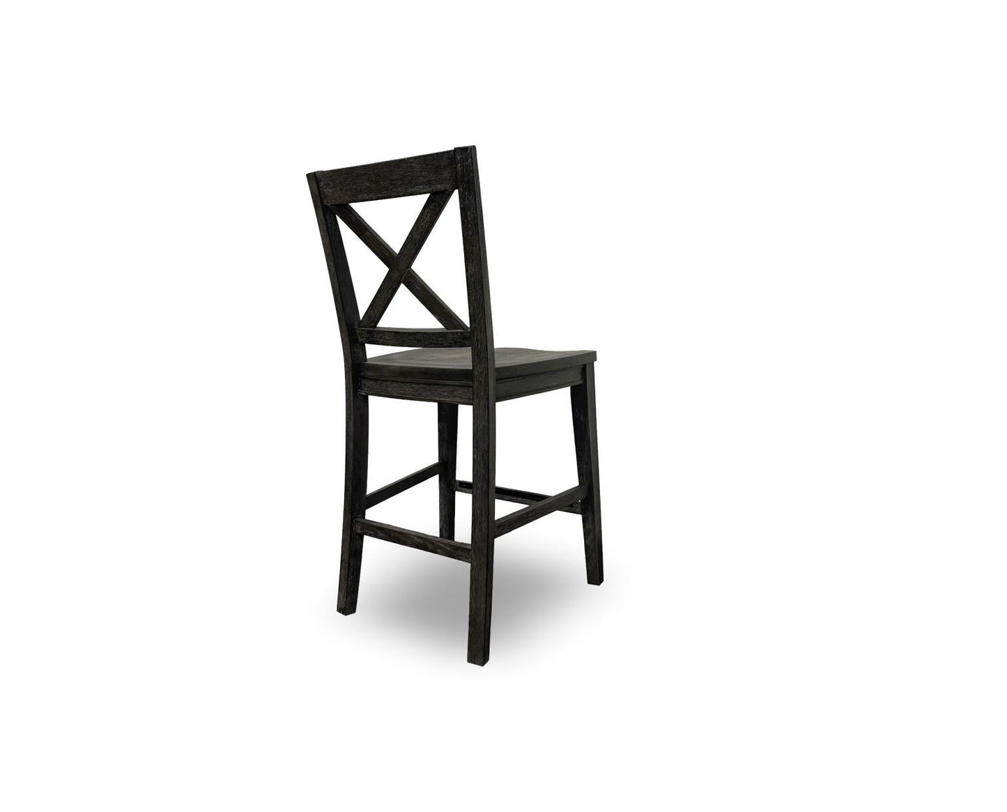 Briarwood - X-Back Counter Height Chair (Set of 2) - Sable