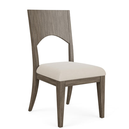 Sariel - Upholstered Side Chair (Set of 2) - Dark Brown