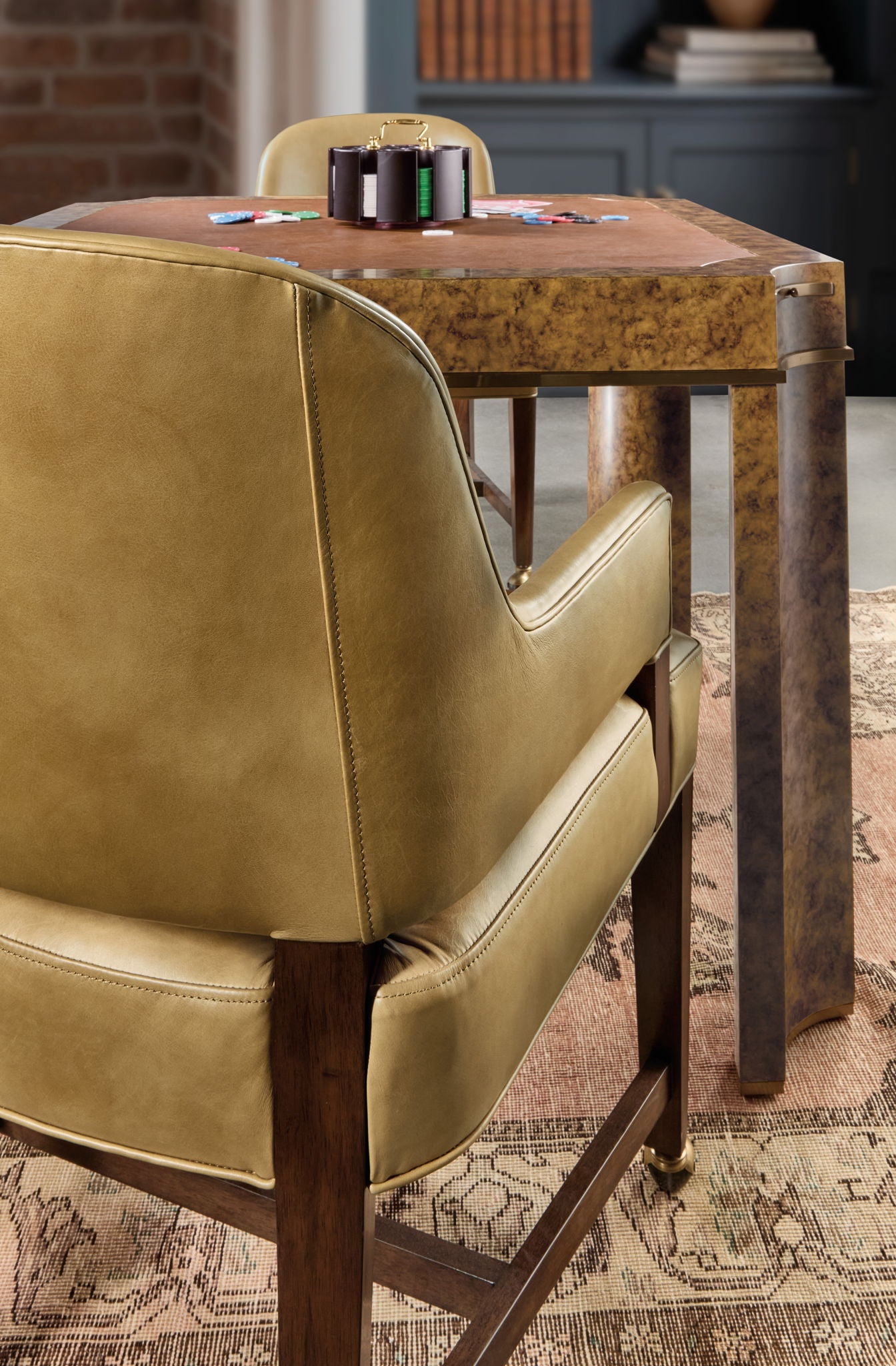 Archives - Game/Dining Chair - Brown / Dark Brown