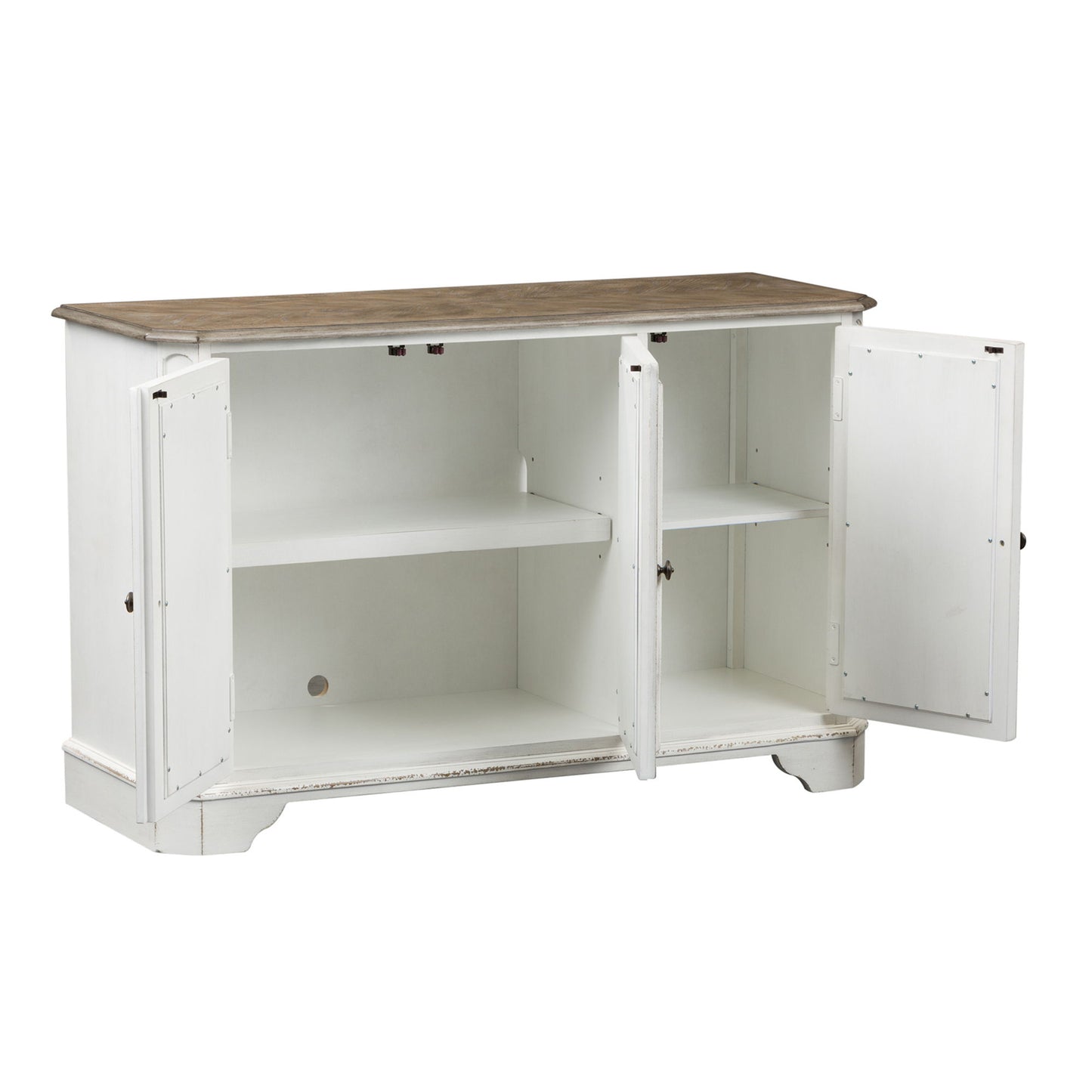 Magnolia Manor - Hall Console - Antique White