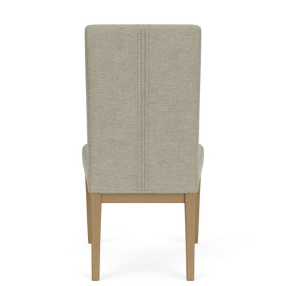 Davie - Upholstered Side Chair (Set of 2) - Light Brown