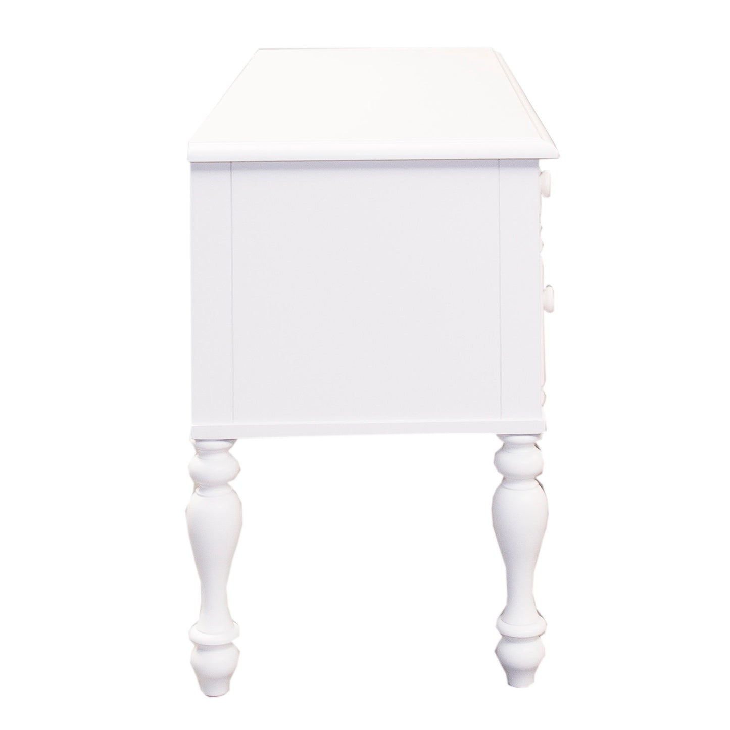 Summer House - Wood Vanity Desk - Oyster White
