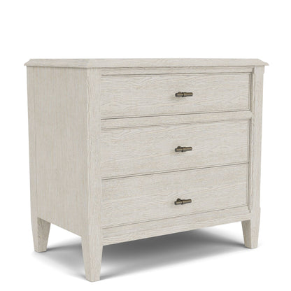 Carmella - Three Drawer Nightstand - Pebble Oak