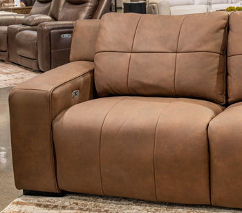 Tranquil Places - LAF Zero Wall Power Recliner - Russet