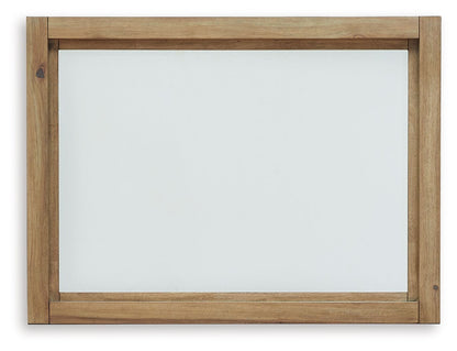 Ridgester - Bedroom Mirror - Light Brown