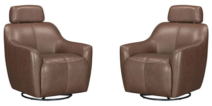 Miles - Swivel Gliding Accent Chair