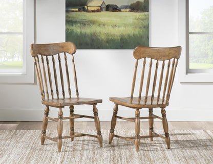 Vintage Market - Turned Spindle Side Chair (Set of 2)