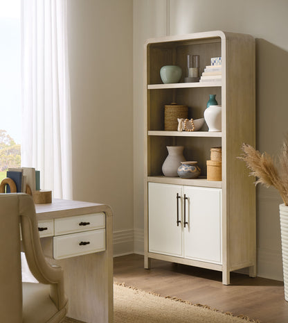 Home Office - Wood Bookcase - Light Brown