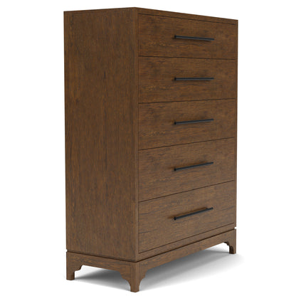 Calhoun - 5-Drawer Chest - Whiskey Oak