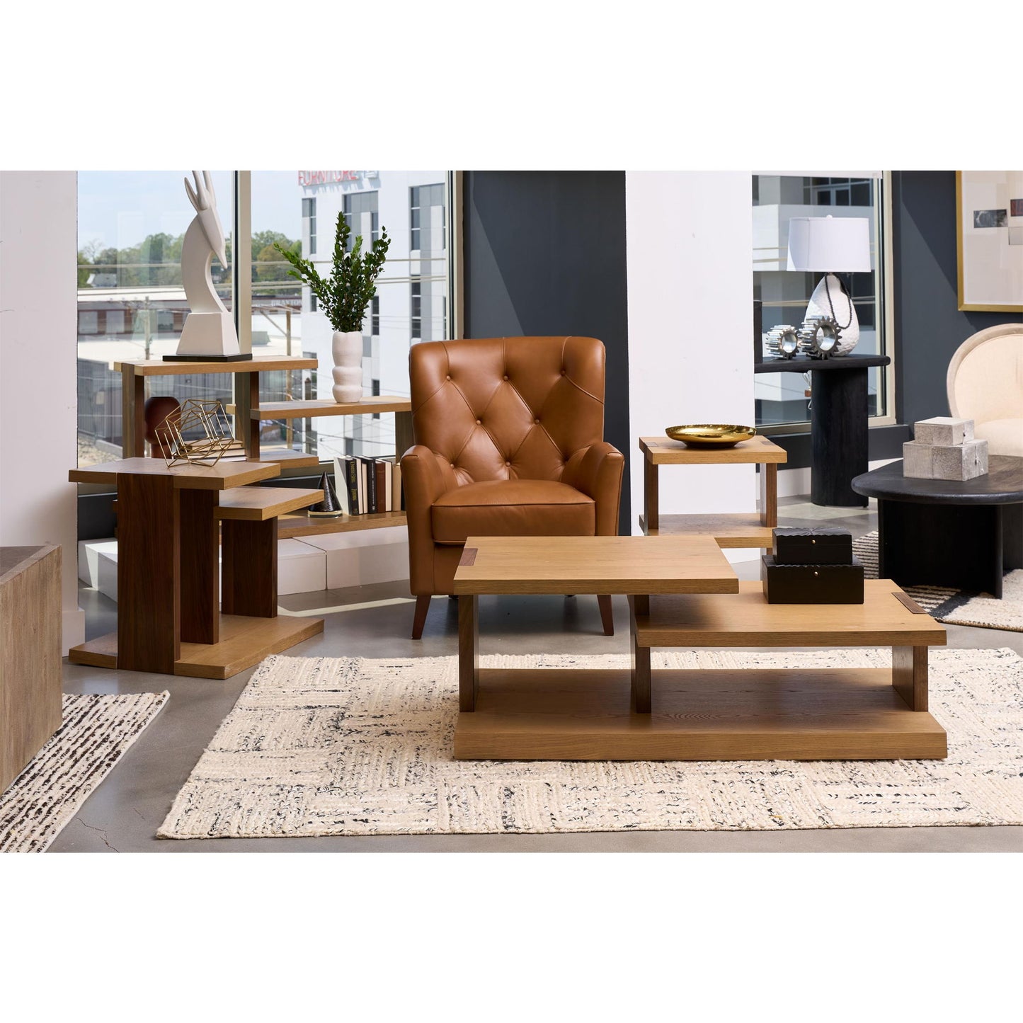 Truett - End Table - Light Brown