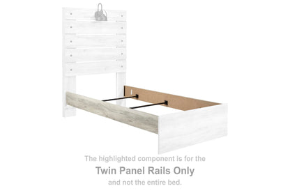 Cambeck - Twin Panel Rails - Whitewash