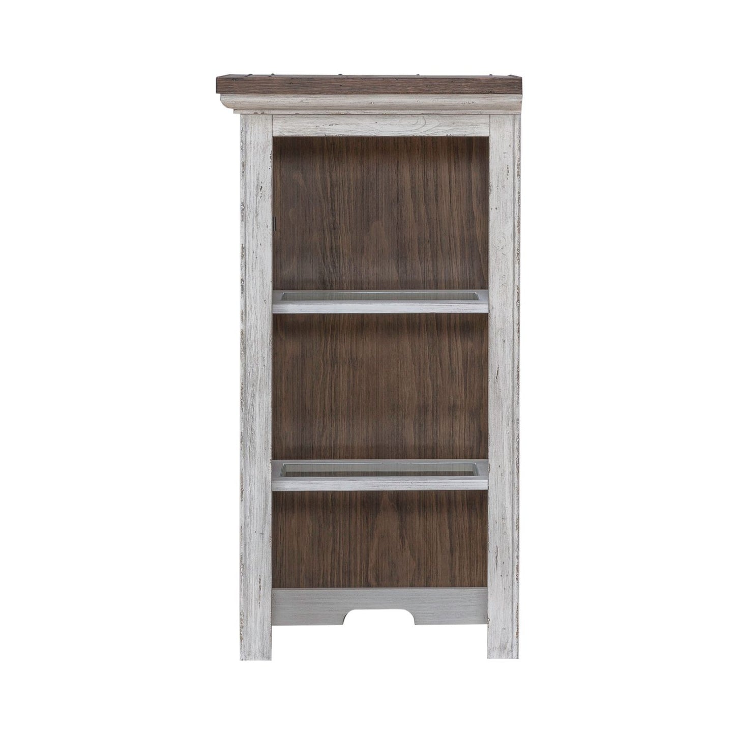 River Place - Left Pier Top - Riverstone White & Tobacco