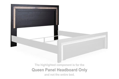 Brizmore - Queen Panel Headboard - Black