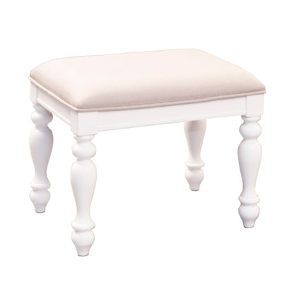 Summer House - Vanity Stool - Oyster White