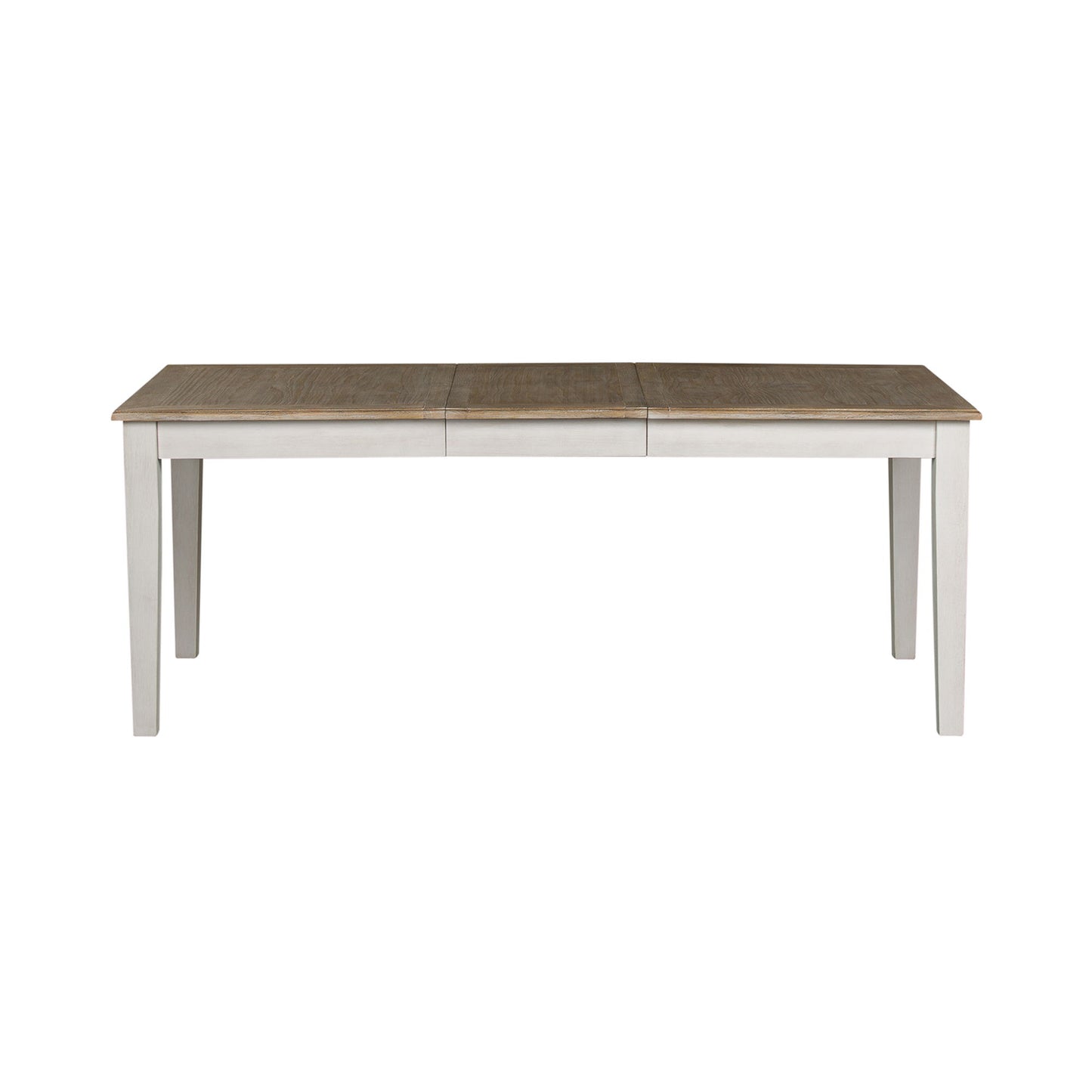 Summerville - Rectangular Leg Table - Soft White Wash / Wirebrushed Gray