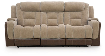 Mixed Motion - Power Reclining Sofa With Adjustable Headrest