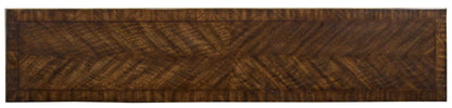 Melange - Presidio Console Table - Dark Brown