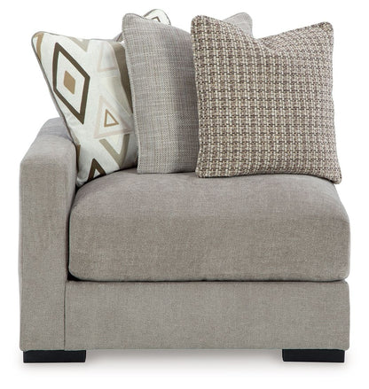 Aslan Court - Laf Corner Chair - Pebble