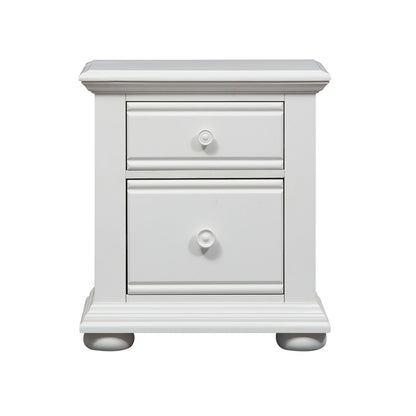 Summer House - 2 Drawer Nightstand - Oyster White