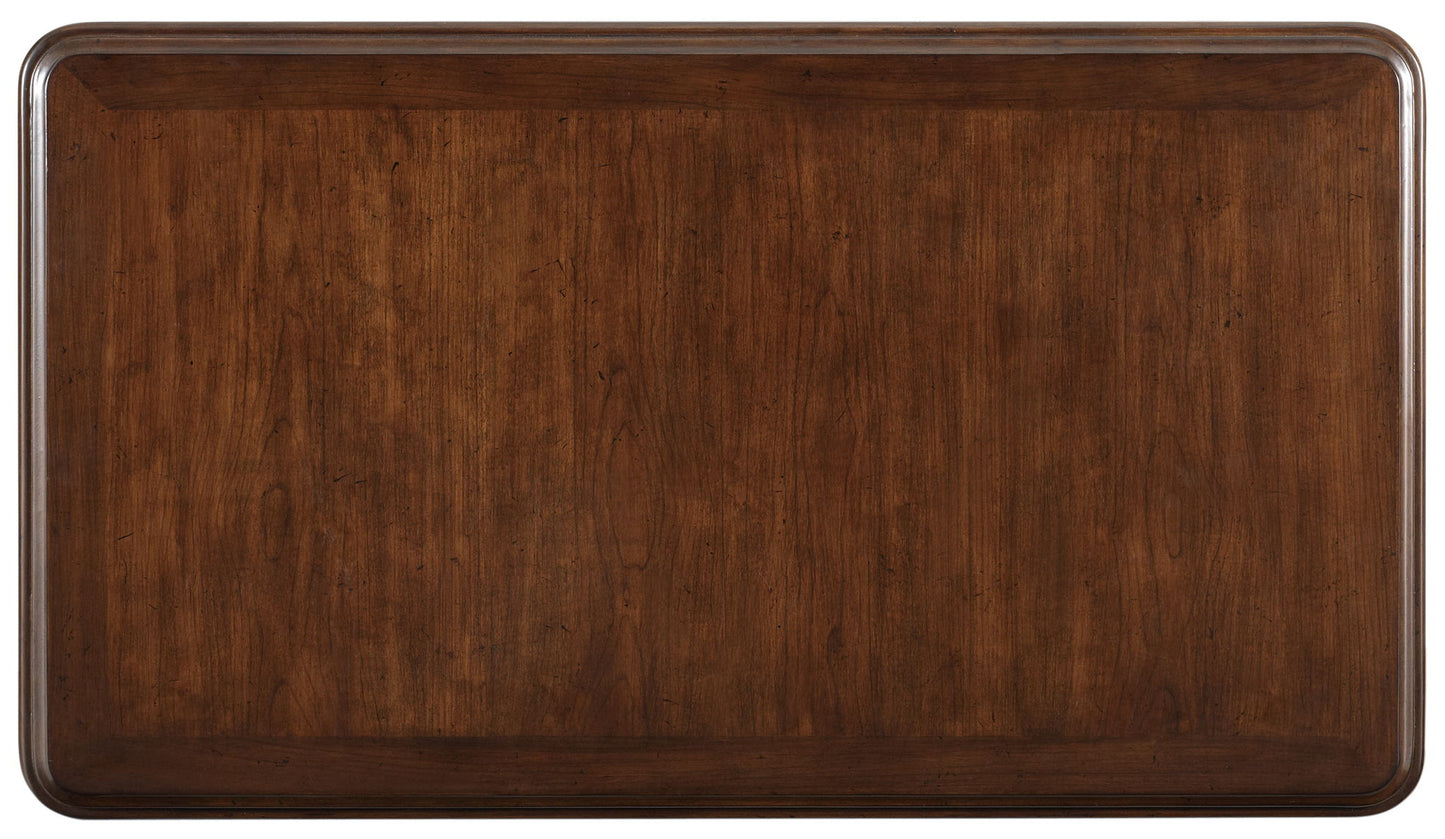 Home Office - Leg Desk 42" - Dark Brown