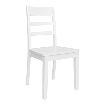 Landale - Ladderback Side Chair - Chestnut & White