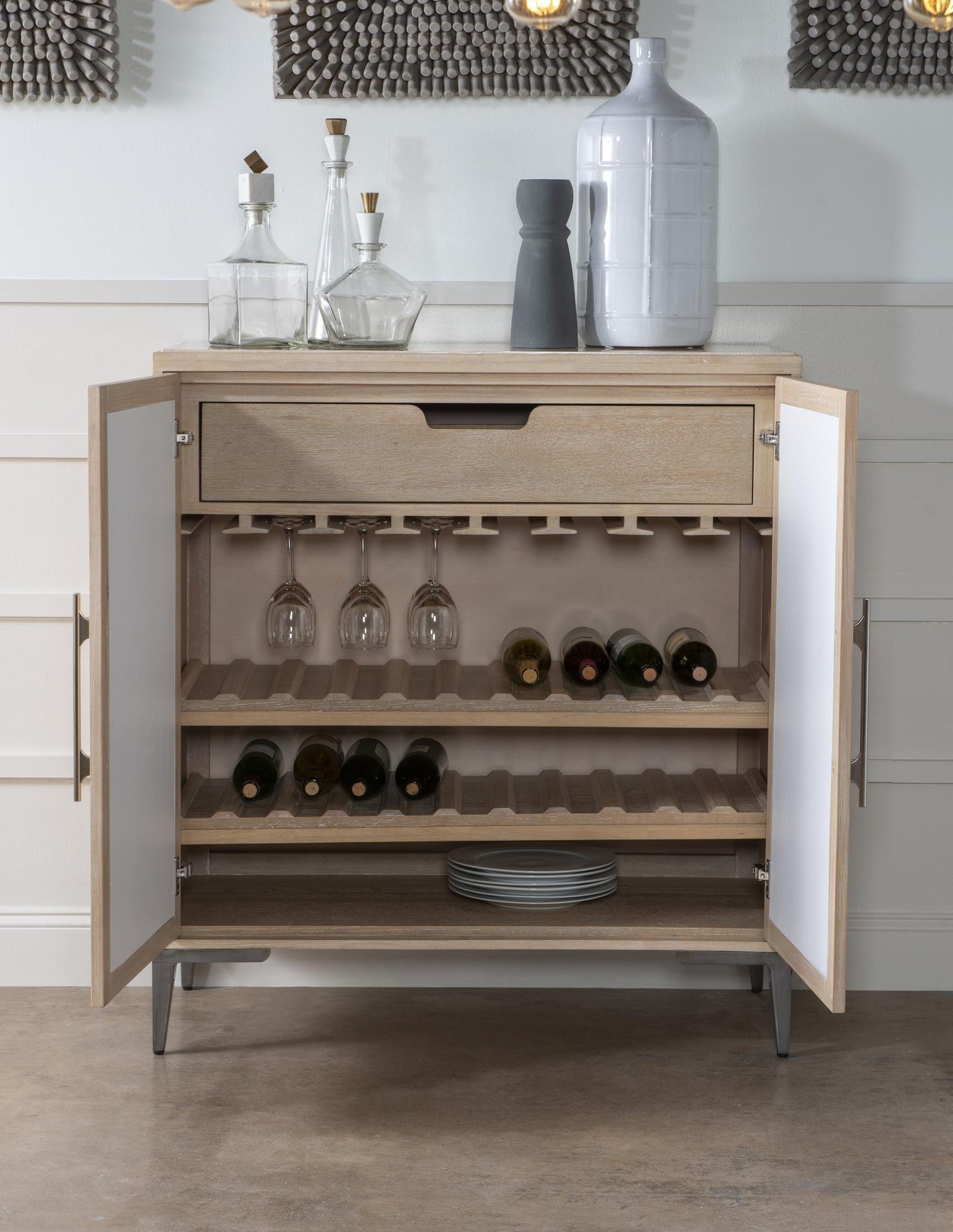 Biscayne - Bar Chest - Beige