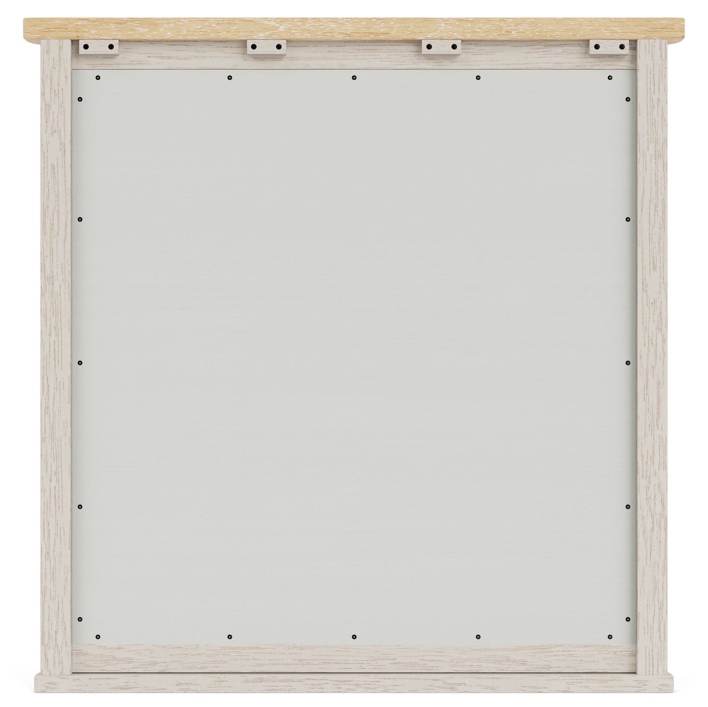 Glenndale - Dresser Mirror - Aged White