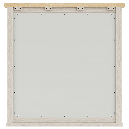 Glenndale - Dresser Mirror - Aged White