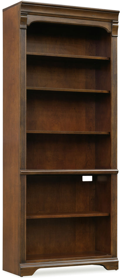 Brookhaven - Tall Bookcase - Dark Brown