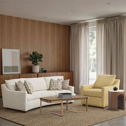 Eleana - Cocktail Table - Medium Wood / Gold