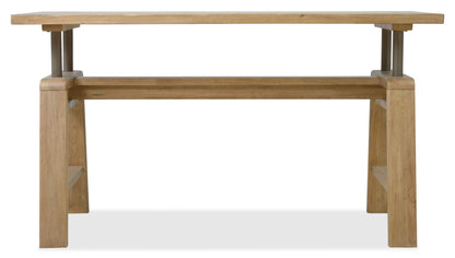 Home Office - Table Desk - Light Brown
