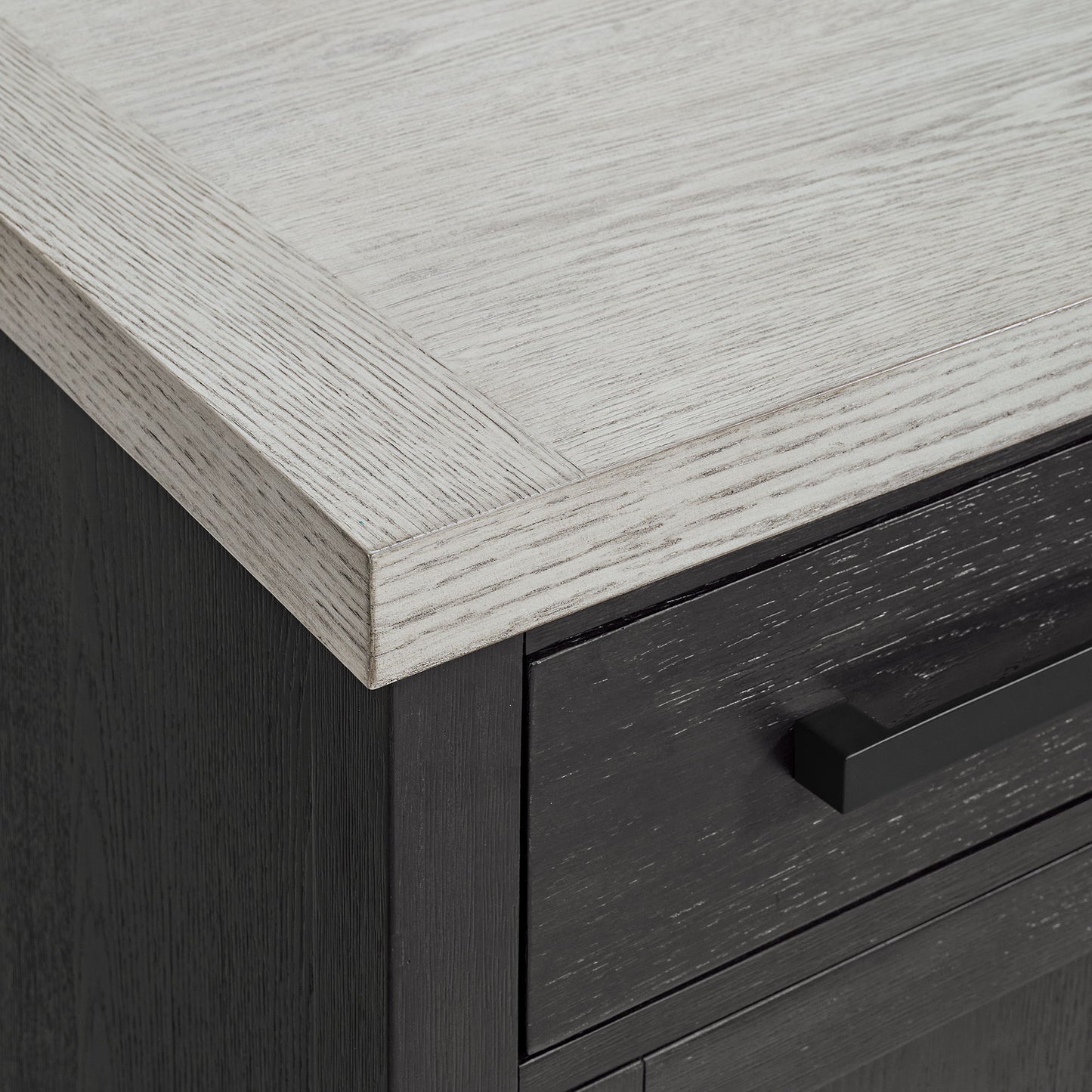 Axel - Server - Light Gray / Espresso