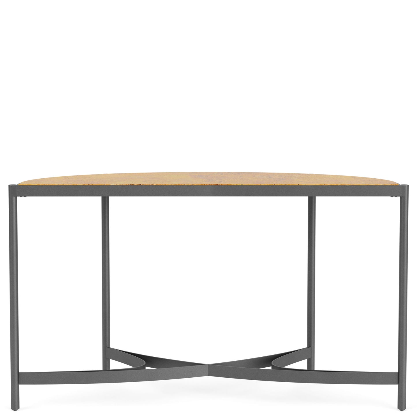 Durango - Sofa Table - Canyon Stone / Wrought Iron