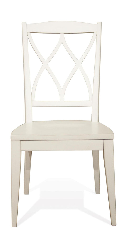 Myra - Back Side Chair (Set of 2) - Paperwhite