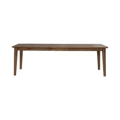 Carolina Park - Rectangular Leg Table - Amber Brown