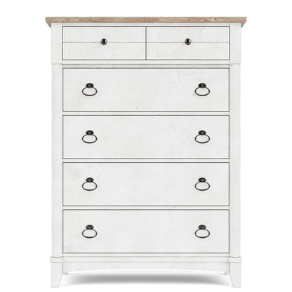 Maddox - 5 Drawer Chest - White