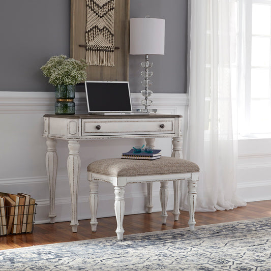 Magnolia Manor - 2 Piece Vanity Set - Antique White
