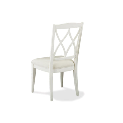 Myra - Back Upholstered Side Chair (Set of 2) - Paperwhite